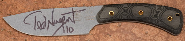 Ted Nugent Autographed TOPS Lite Traveler